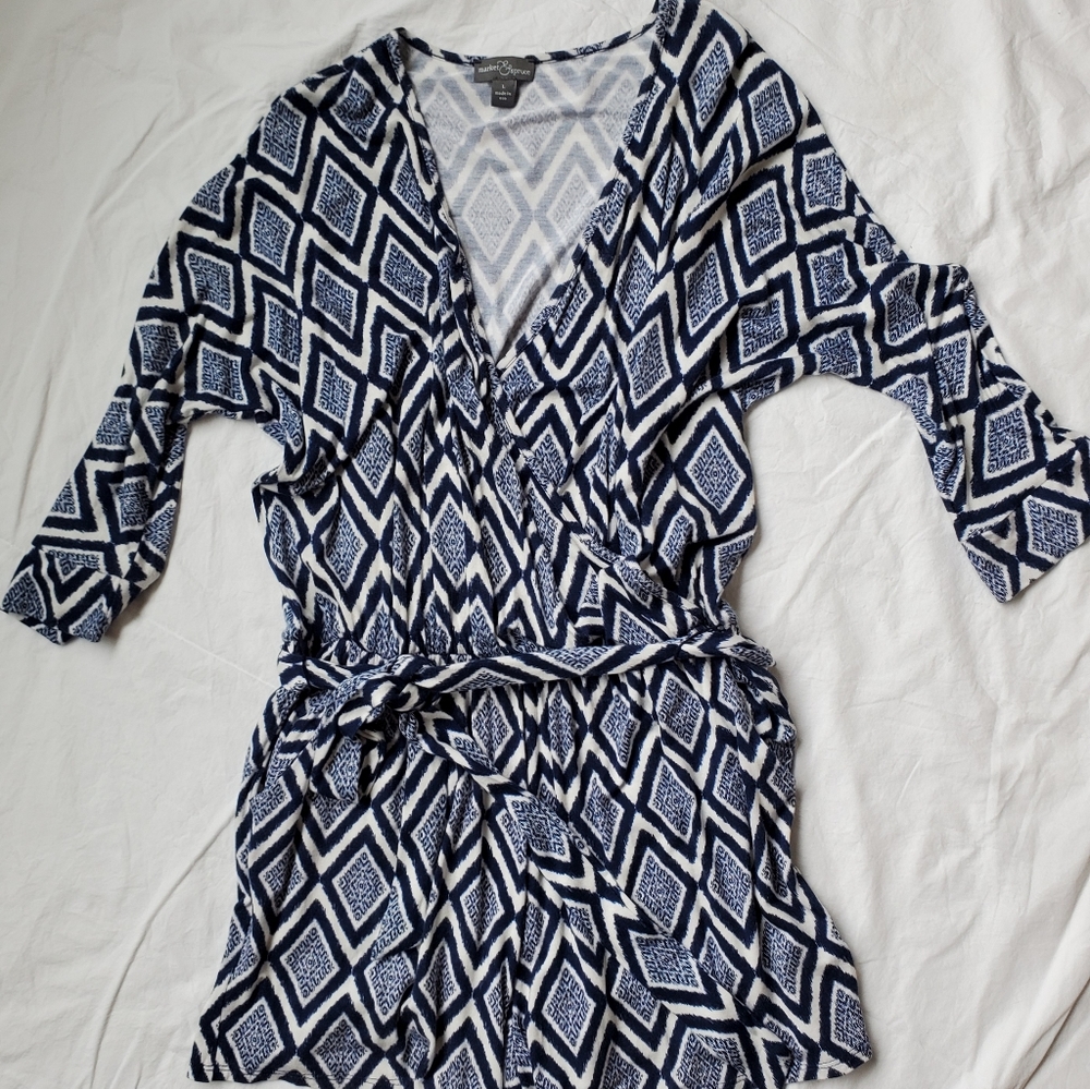 Market & Spruce Knit Romper